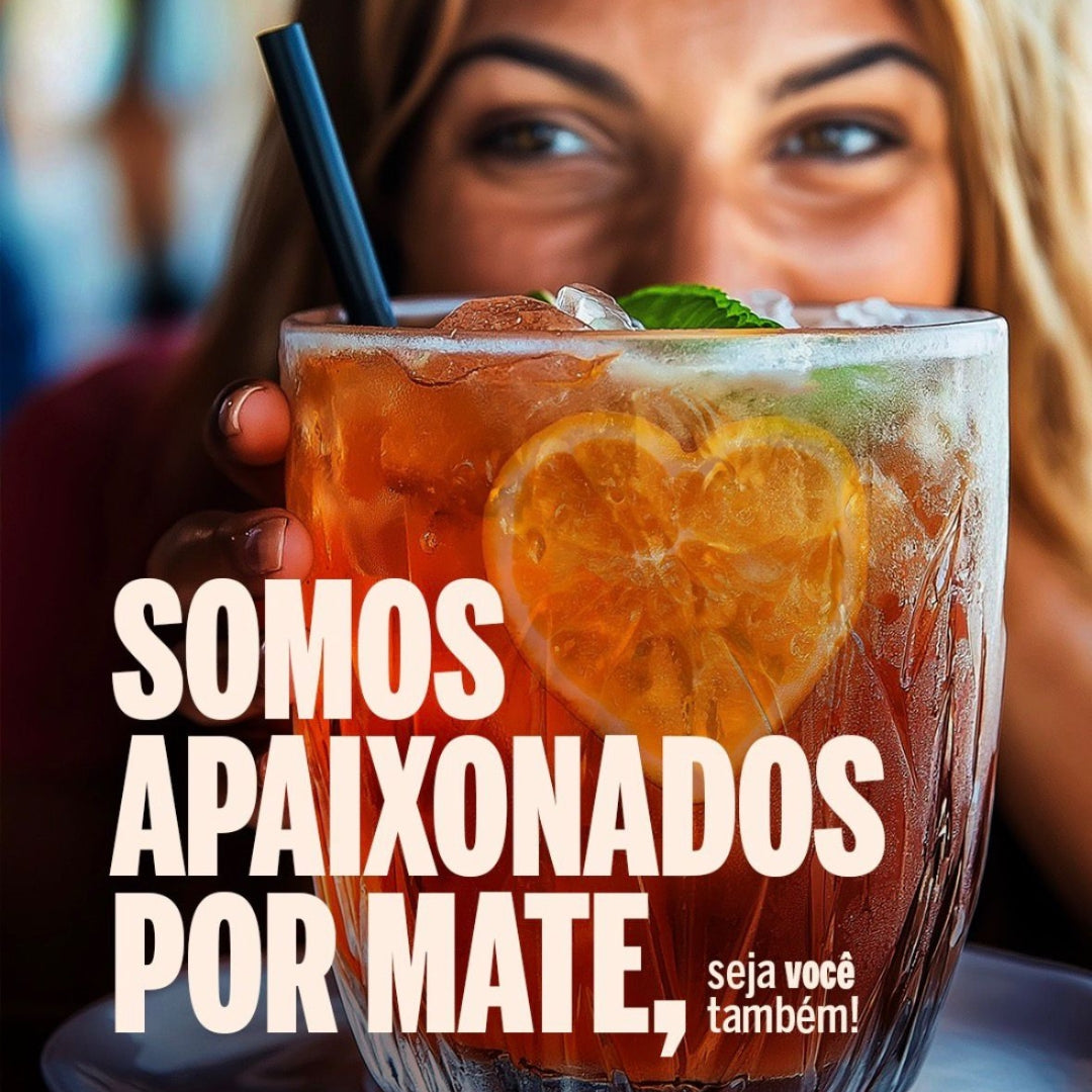 Xarope de Chá Mate sabor MORANGO Concentrado É Pra Chá 3 Litros - RENTE ATÉ 18 LITROS